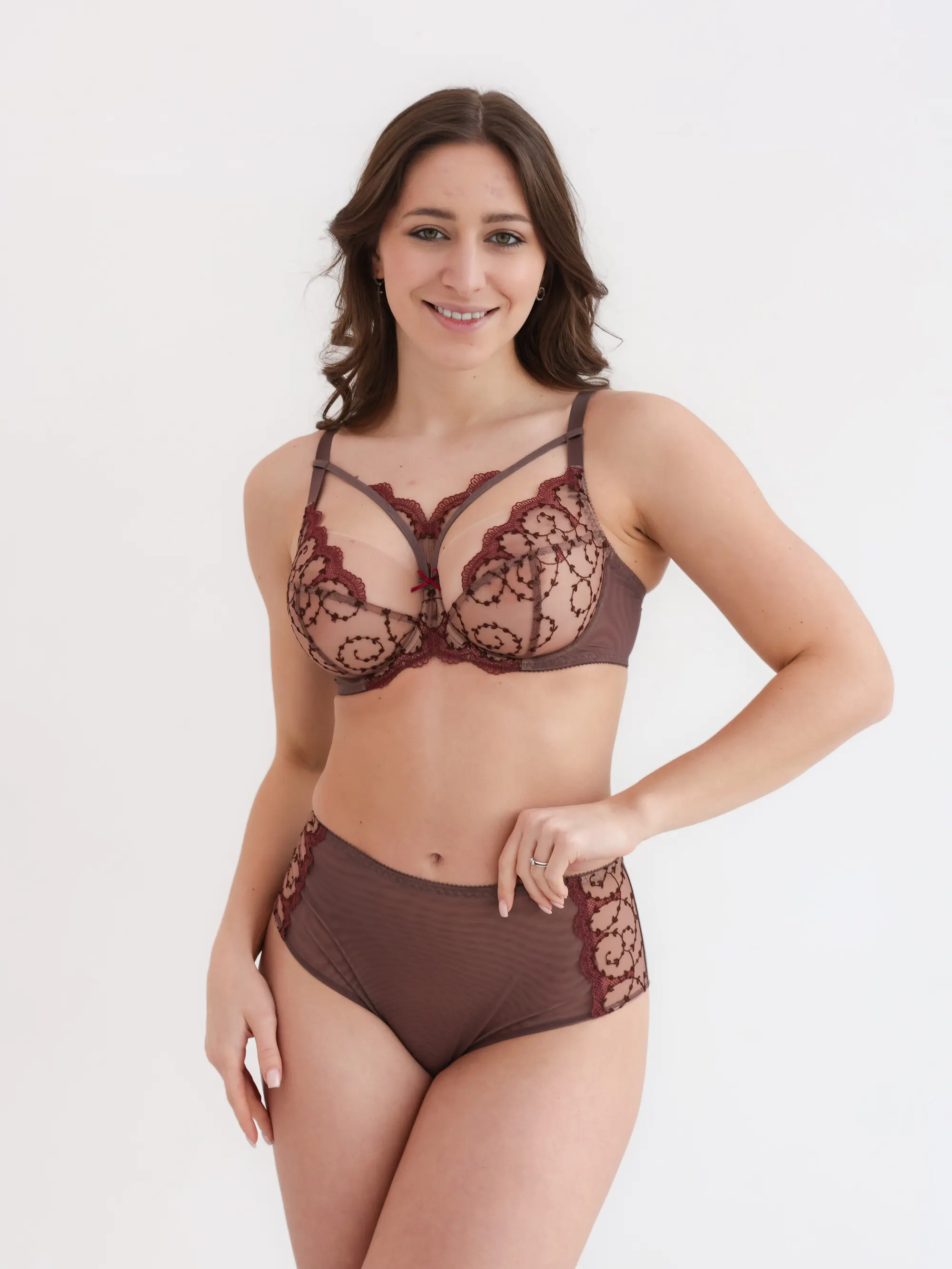 Бюстгальтер chocolate 505572 ZeBra