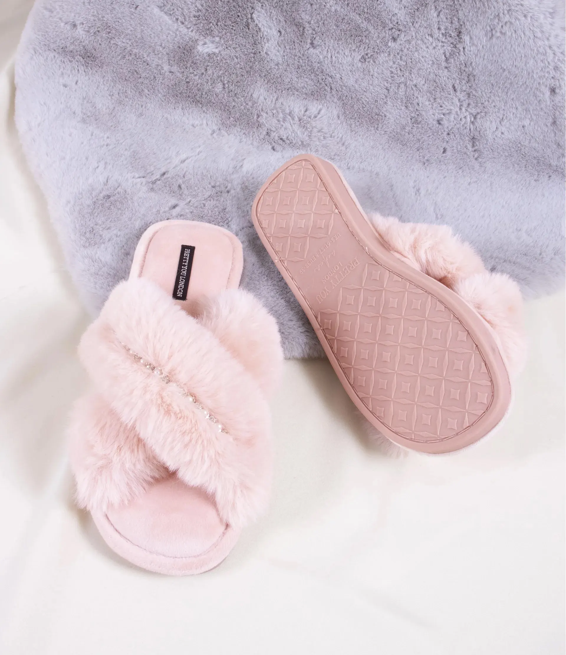 Капці домашні pink Freya Pretty You London