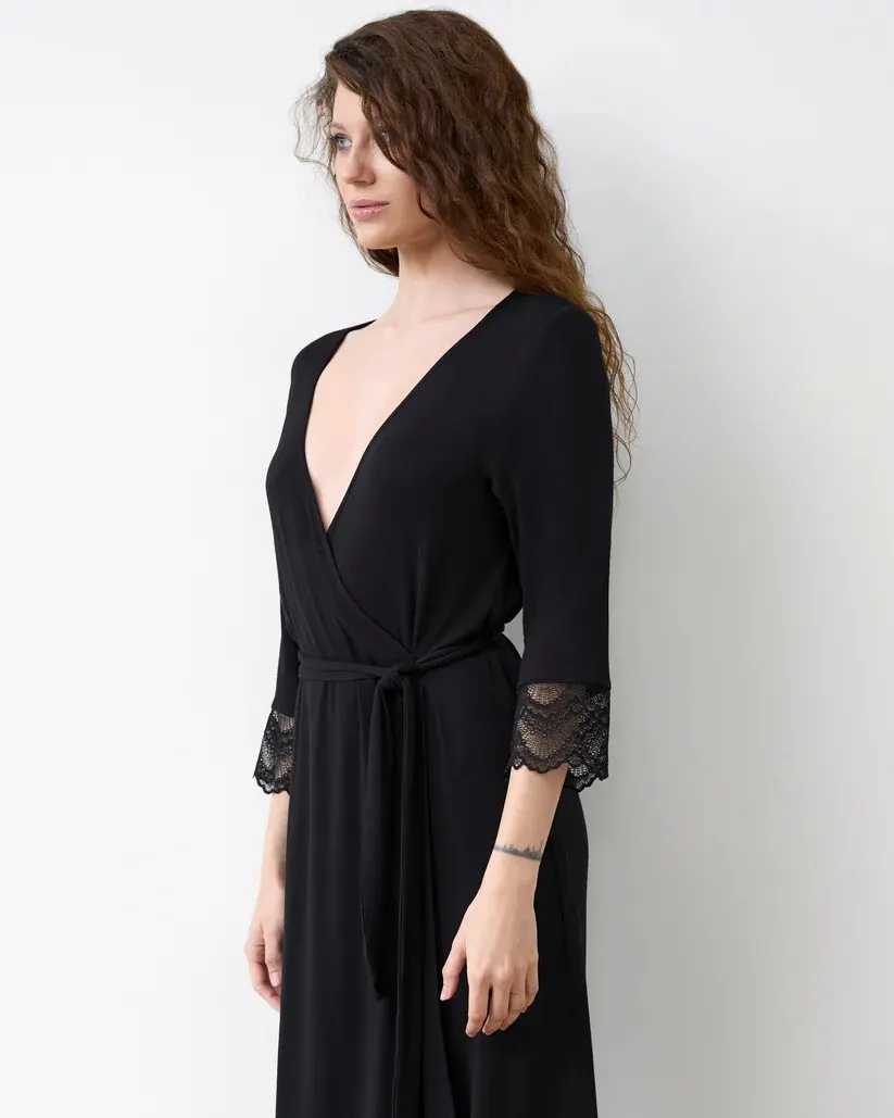 Халат black 02105 Effetto