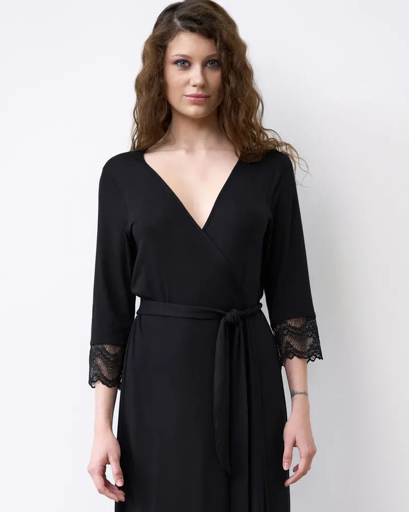 Халат black 02105 Effetto