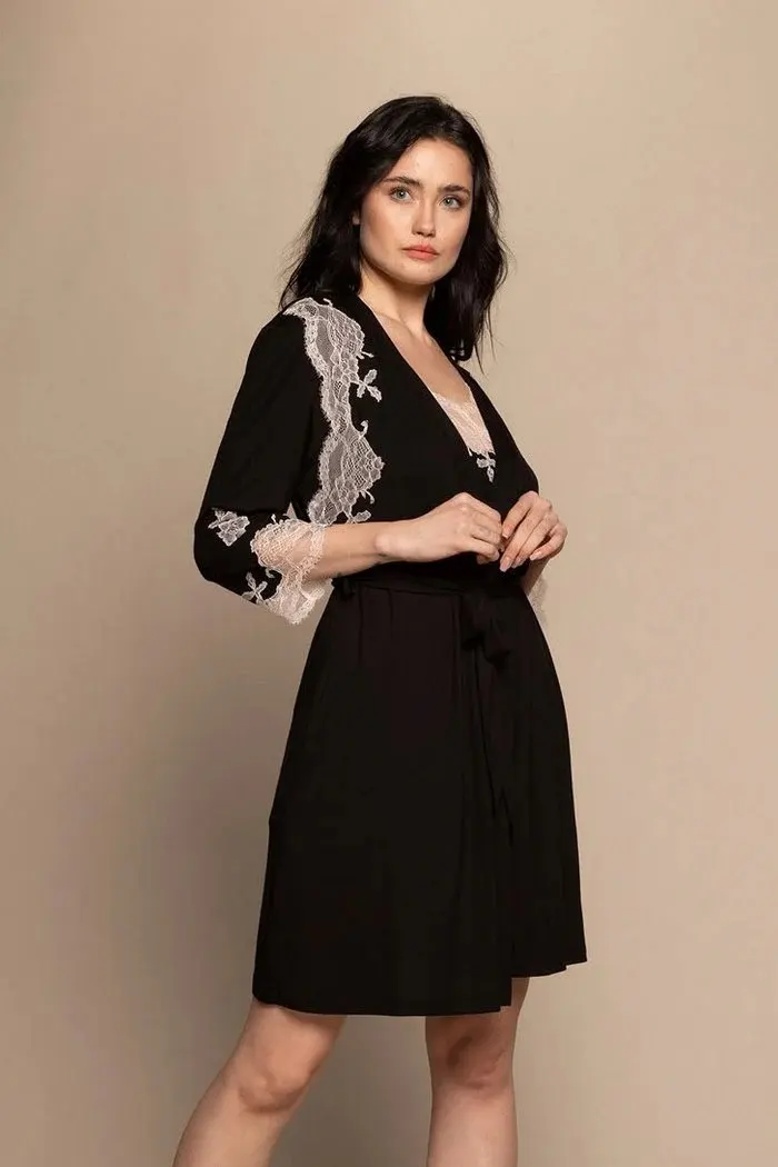 Халат black 03161 Effetto