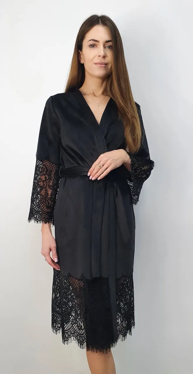 Халат black 2725 Shato