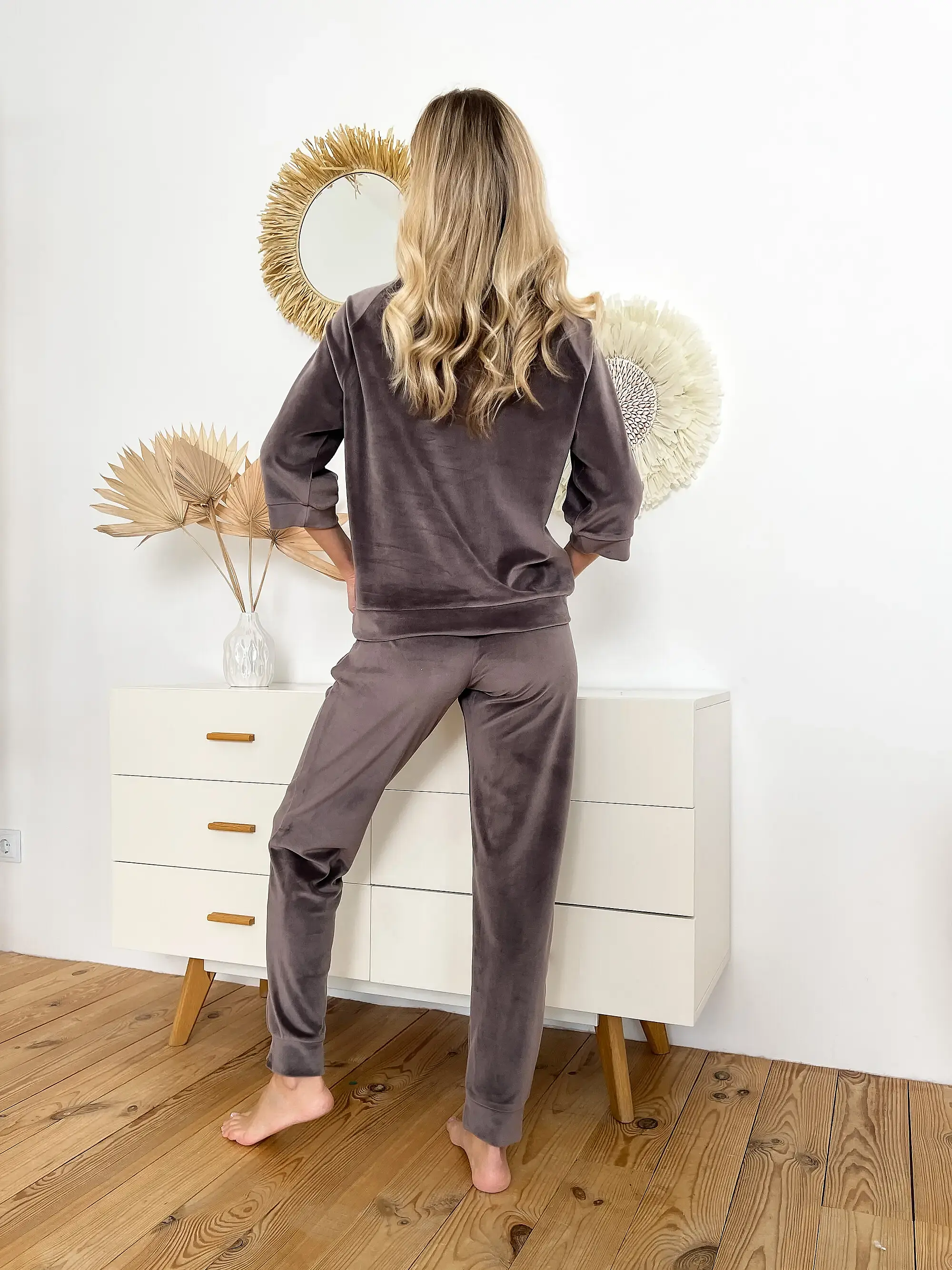 Костюм домашній мокко КШ1-17 Julia