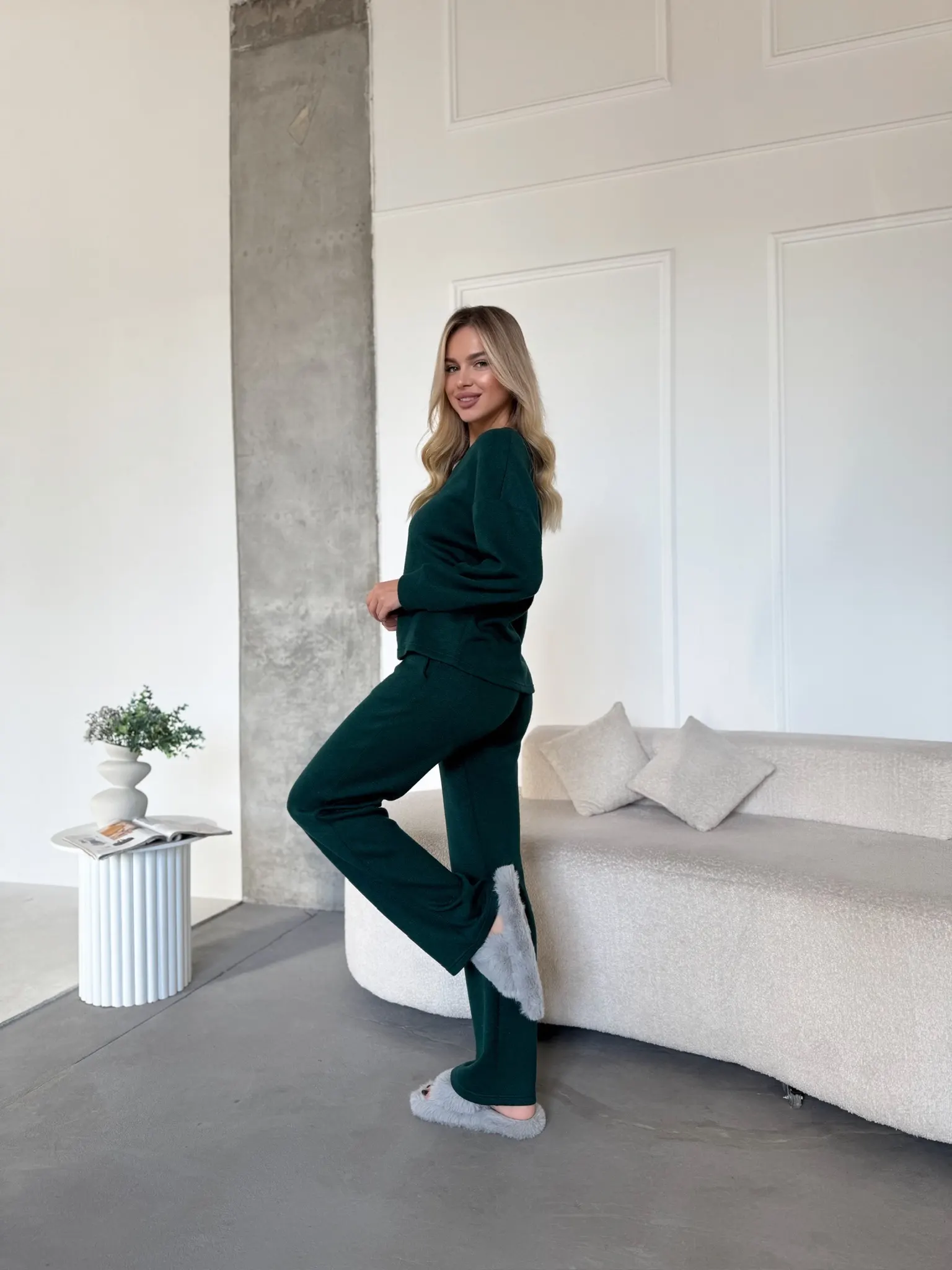 Костюм зелений 2028 Julia