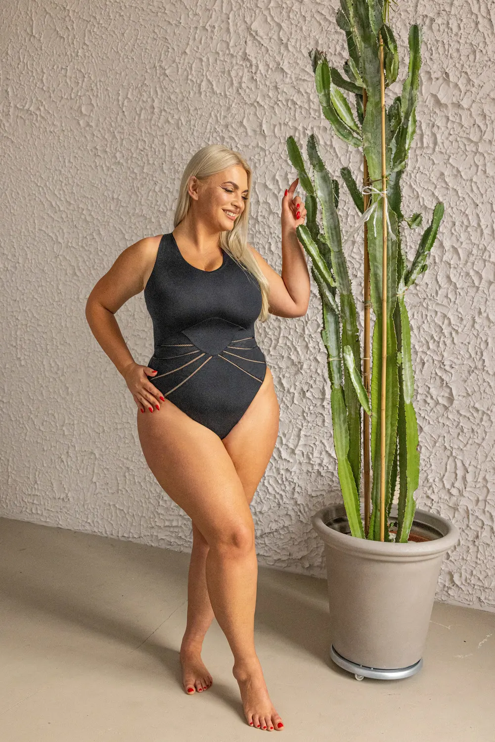 Купальник black SS23BW07 BWB6300 BL Krisline