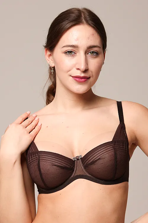 Бюстгальтер chocolate 557570 ZeBra, Латвія
