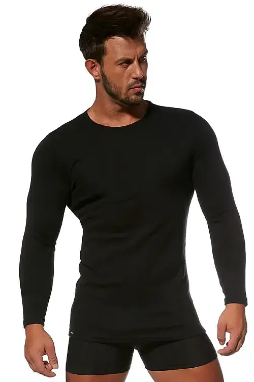 Джемпер Thermo Plus Authentic black 214 Cornette, Польща