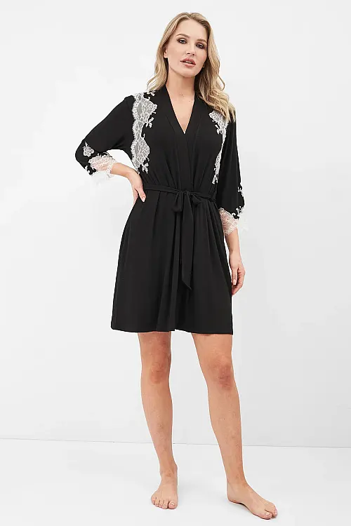 Халат black 03161 Effetto