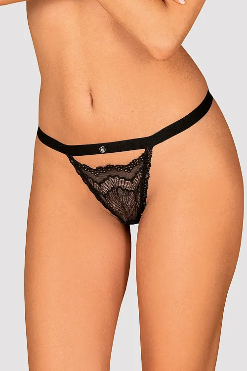 Труси black Isabellia thong Obsessive
