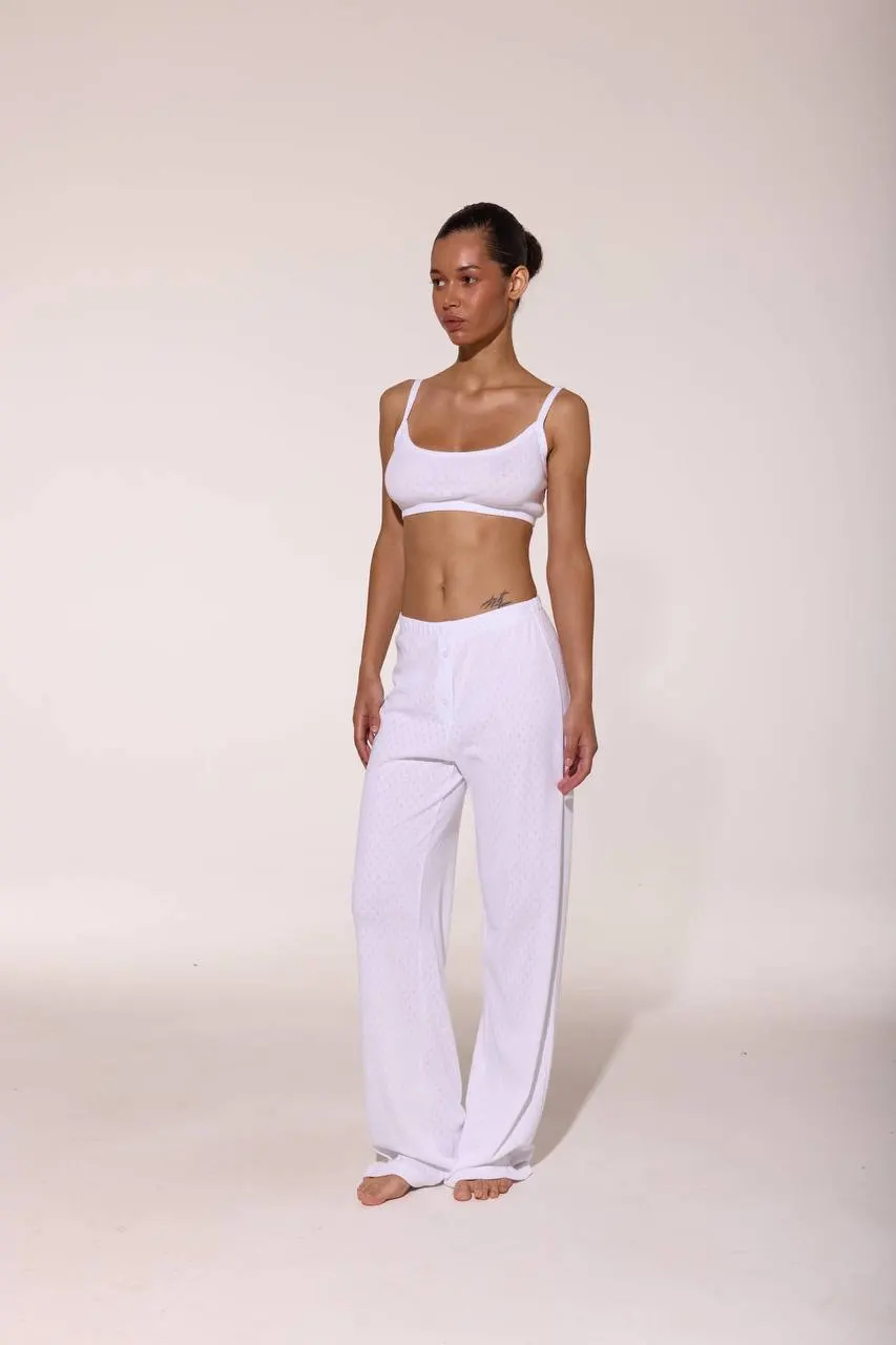 Піжама білий LP-033 Luna