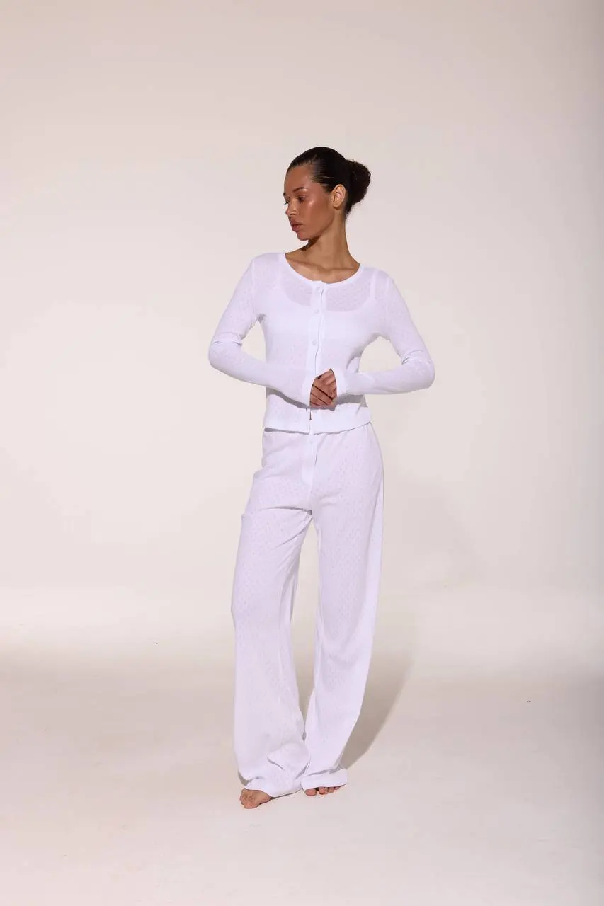 Піжама білий LP-033 Luna