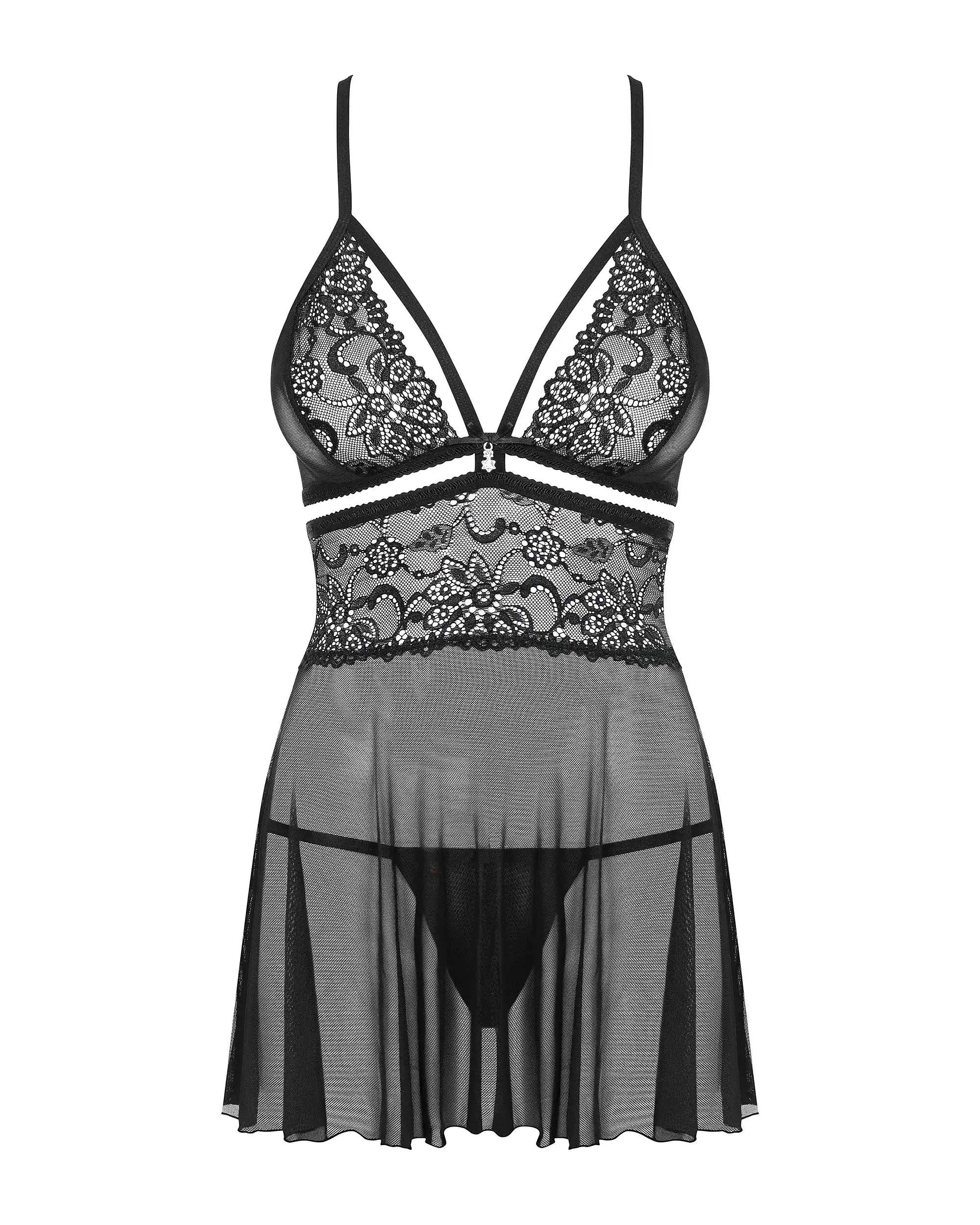 Сорочка black 838-BAB-1 Obsessive