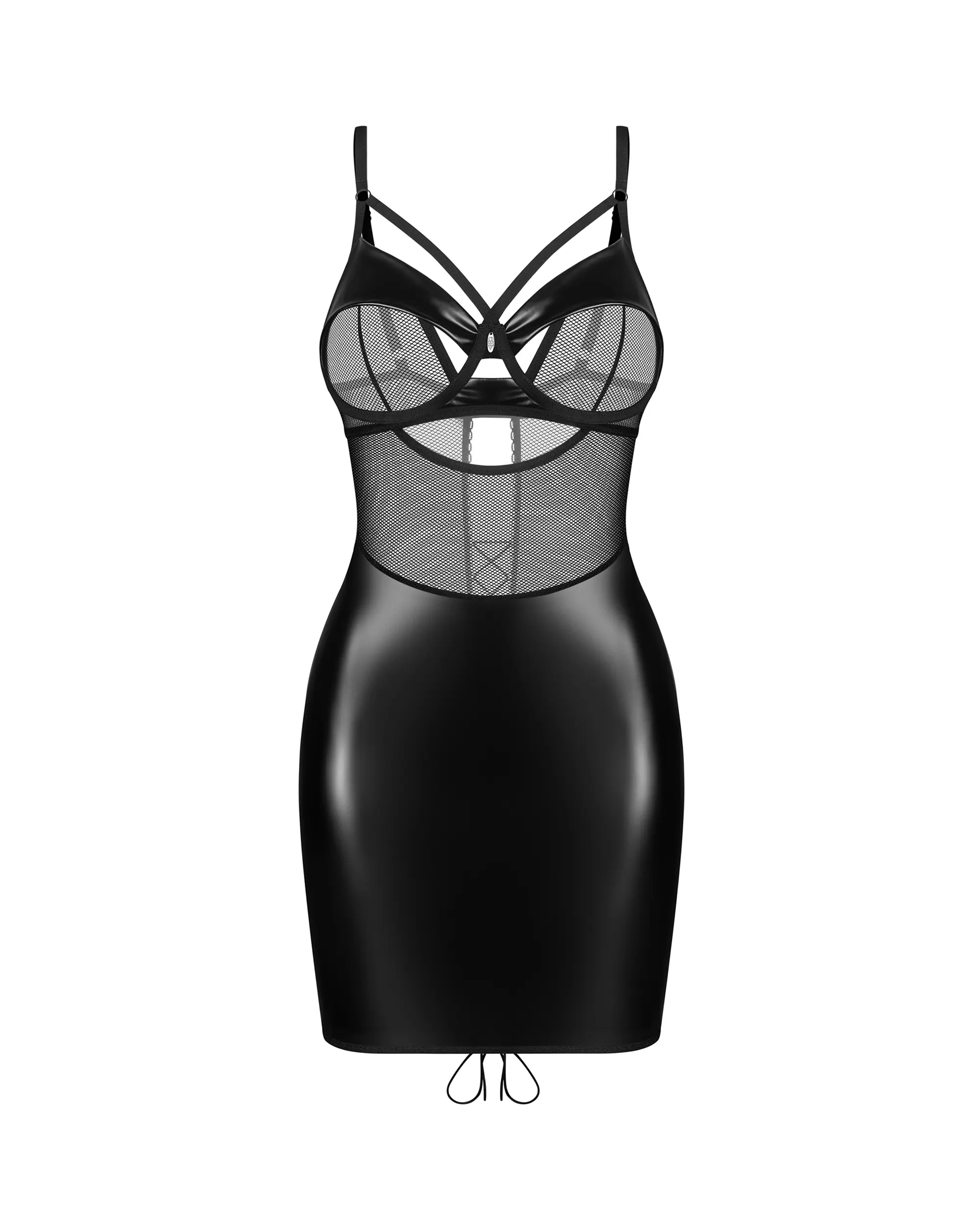 Сорочка black Dominna chemise Obsessive