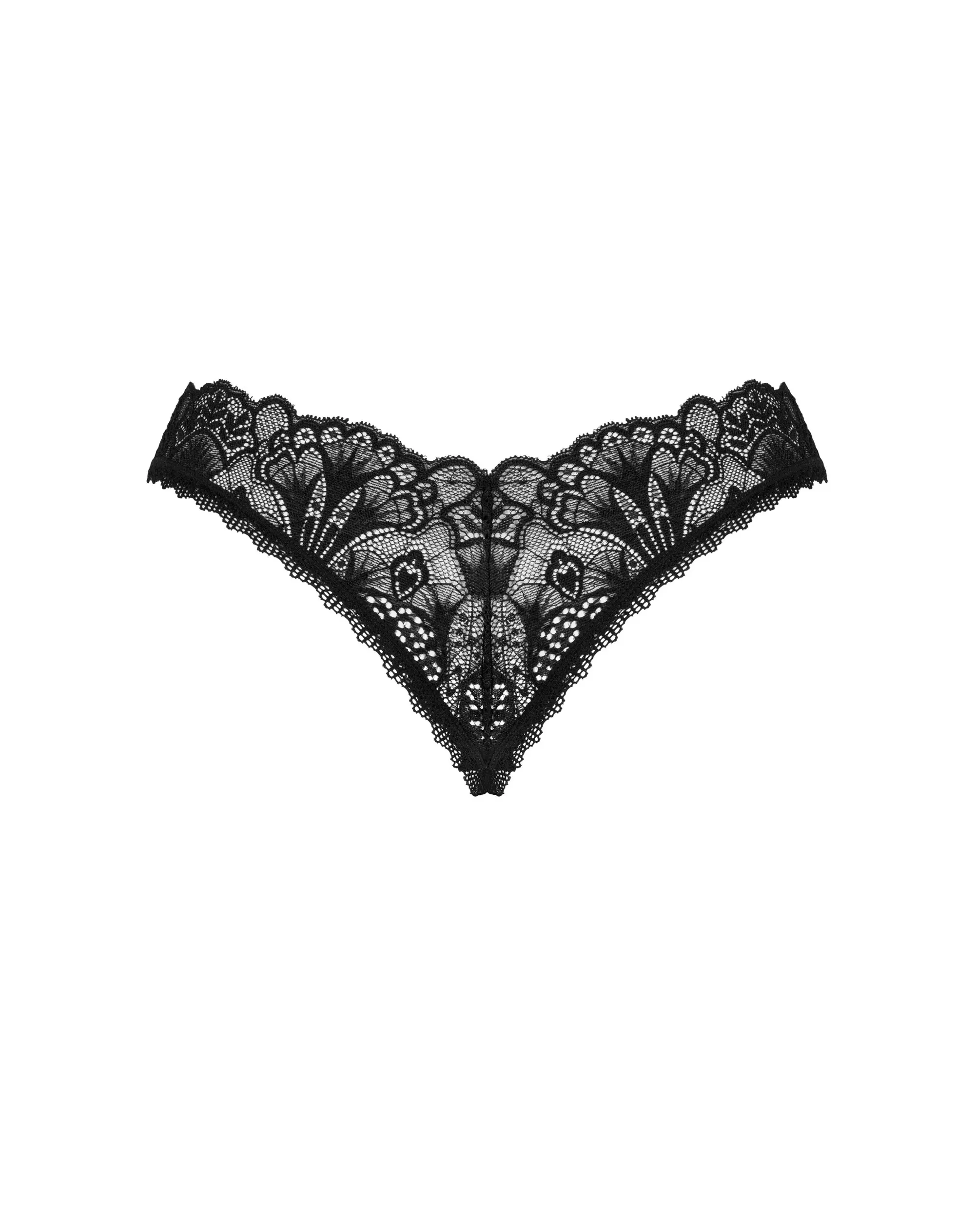 Труси black Donna dream crotchless thong Obsessive