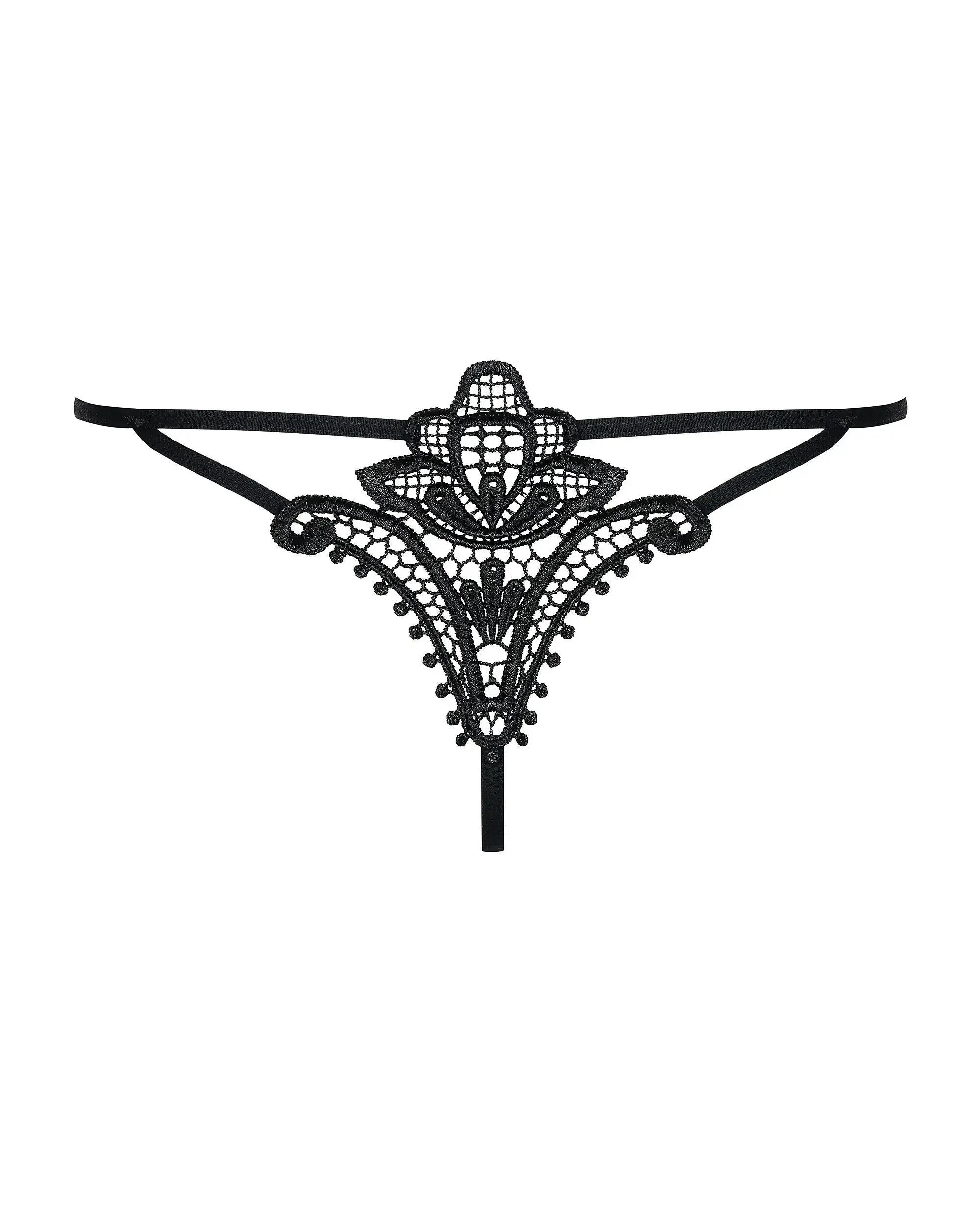 Труси black Luiza thong Obsessive