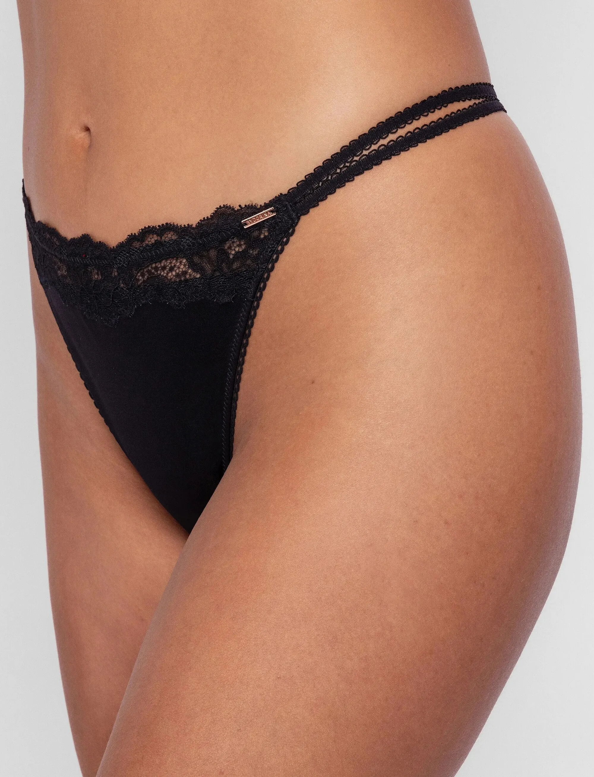 Труси Origins-shiny micro black FXST0054MI127 Dorina